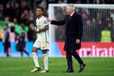 Ancelotti esboça escalação do Real Madrid sem Rodrygo