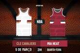 Palpite Cleveland Cavaliers x Miami Heat – NBA – 05/03/2025