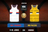 Palpite Oklahoma City Thunder x Indiana Pacers – NBA – 08/06/2025