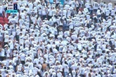 Torcida do Santos fica de costas para o campo após Vasco fazer 6 x 0