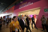 Ibaneis visita arena de Jogos da Juventude e destaca papel da formação