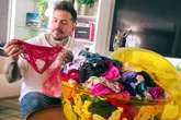 Influenciador choca a web ao revelar coleção com mais de 200 calcinhas