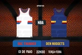 Palpite Oklahoma City Thunder x Denver Nuggets – NBA – 13/05/2025
