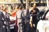 Vídeo: PM com sinal de embriaguez é preso por tentar atropelar colega
