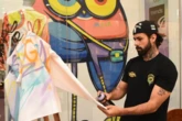 Rodolfo Caburé oferece customização de camisetas na abertura do MFDF