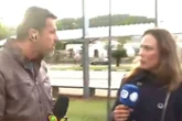 Novo vídeo mostra inicio da briga entre repórteres. Assista