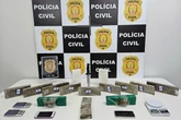 Avaliada em R$ 100 mil, droga com símbolo do TCP é apreendida no DF