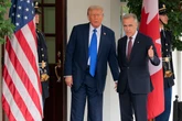 Trump brinca sobre anexar o Canadá em reunião com premiê do país
