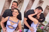 Eles voltaram! Maraisa e Fernando Mocó dão beijão em festa