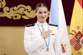 Futura rainha da Espanha, princesa Leonor conclui formação militar