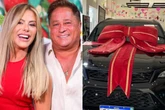 Veja o valor do carrão de luxo que Leonardo deu a Poliana Rocha