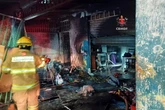 Criança e bebê ficam feridas após residência pegar fogo em Ceilândia