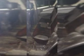Veja como ficou delegacia e carro de motorista esfaqueado dentro da DP