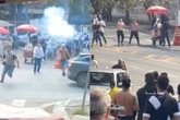 Torcedores de Santos e Vasco entram em confronto no Morumbis. Vídeo