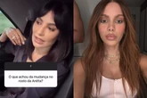 Cíntia Chagas dá resposta inusitada sobre novo rosto de Anitta