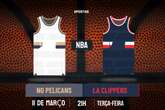 Palpite New Orleans Pelicans x Los Angeles Clippers – NBA – 11/03/2025