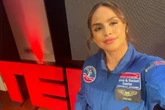 Falsa astronauta tirou fotos com uniforme em curso de R$ 6 mil