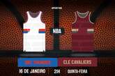 Palpite Oklahoma City Thunder x Cleveland Cavaliers – NBA – 16/01/2025