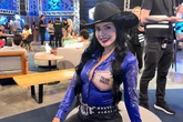 Em game show da Record, fãs espalham outdoor de Poliana Roberta por MG