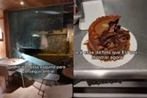 Vídeo: ladrão invade confeitaria, come bolo e foge sem levar nada