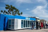 Caixa inaugura agência contêiner no Sol Nascente para 71 mil moradores