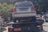 Carro é apreendido com 434 multas em um ano e R$ 150 mil em débitos