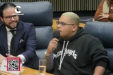 Vídeo: MC Ryan canta música sobre Cracolândia na CPI dos Pancadões