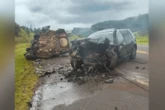 Acidente entre dois carros deixa 5 mortos e 1 ferido em rodovia de SP