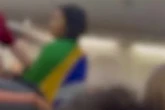 Saiba o que provocou a treta da mulher expulsa de voo com passageiros