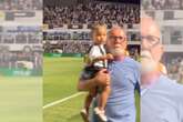 Neymar deixa segurança com Mavie e Biancardi em jogos na Vila Belmiro