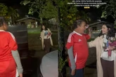 Filha não é reconhecida pelo pai após voltar de viagem e viraliza