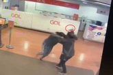Vídeo: câmera flagrou homem esfaqueando mulher no Aeroporto JK
