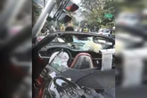 Vídeo: como ficou Porsche de Gato Preto após acidente na Faria Lima