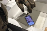 Vídeo: ex-prefeito alvo da PF escondeu celular em compartimento na pia