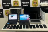 Polícia prende suspeitos de golpes em lojas virtuais no litoral de SP