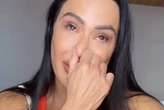 Gracyanne Barbosa chora ao falar sobre lesão: “Senti muita dor”
