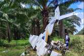 Bolivianos são internados após avião com cocaína bater em pé de dendê