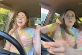 Vídeo: mulher sofre acidente ao se empolgar com hit de Britney Spears