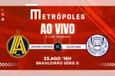Série D: veja ao vivo e com imagens Aparecidense-GO x Goiatuba-GO