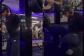 Homem desloca pé e fratura ossos durante agachamento com 140kg. Vídeo