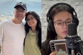 Filha grava música que pai compôs para ela ao nascer, 15 anos depois