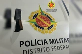Homem é preso após ameaçar a avó dele com uma faca no DF