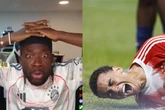 Companheiro de Musiala, Davies se desespera com lesão. Vídeo