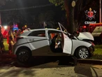 Vídeo mostra local de grave acidente que deixou uma pessoa morta no DF