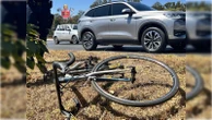 Ciclista tem traumatismo craniano após ser atropelado por carro