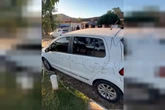 Vídeo: motoristas bloqueiam garagens e têm carros pichados em Pirenópolis