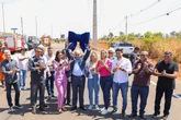 Ibaneis inaugura marginal da BR-040 e avalia faixa reversa na nova via