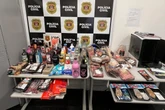 Lagosta, bebidas e carne nobre: polícia apreende mercadorias furtadas
