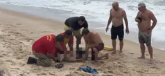 Vídeo: homem morre afogado na praia em João Pessoa