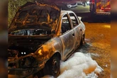 Grito e explosão revelam quatro corpos carbonizados em carro em SC